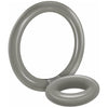 Zero Tolerance Toys Bullseye Cock Ring Double Ring Smoke - Enhance Your Pleasure with the Ultimate Double Loop Cock Ring - Adult Naughty Store