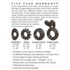 Introducing the SensaPleasure Ring My Bell Cock Ring Kit - 4 Cock Rings in Black - Adult Naughty Store