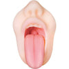 Zero Tolerance Real Mouth Stroker - Tongue Deep Throat Feel - Model X123 - Male - Oral Pleasure - Flesh - Adult Naughty Store