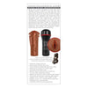 Zero Tolerance Pop On The Go Dark - Realistic Stroker and Movie Combo for Men - Model ZT-2022 - Adult Naughty Store