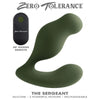 Zero Tolerance The Sergeant Green Prostate Vibrator - Powerful 10-Speed Remote Control Silicone Pleasure Toy for Men - Adult Naughty Store