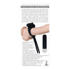 Zero Tolerance Toys Black Tie Affair Vibrating Cock Tie - Model XZT-2001 - Couples Pleasure Enhancer - Clitoral Stimulation - Black - Adult Naughty Store