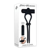 Zero Tolerance Toys Black Tie Affair Vibrating Cock Tie - Model XZT-2001 - Couples Pleasure Enhancer - Clitoral Stimulation - Black - Adult Naughty Store