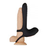 Evolved Novelties Zero Tolerance Vibrating Girth Enhancer - Model ZTVE-001 - Unisex - Pleasure Enhancing - Black - Adult Naughty Store