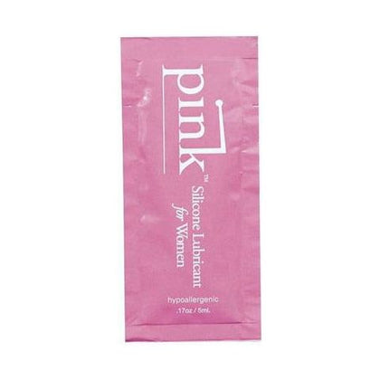 Empowered Products Pink Silicone Lube Sample Package .17oz - Women's Intimate Lubricant for Moisture, Sensitivity, and Comfort