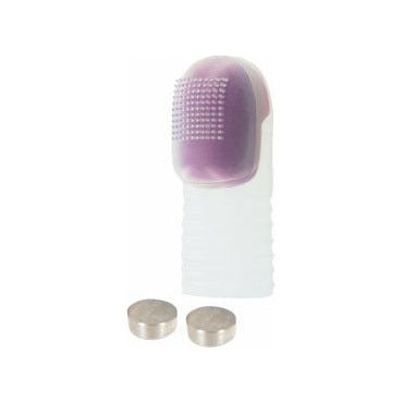 Fuzuoku 6000 Touch Activated Fingertip Massager - Powerful Vibrating Pleasure for Clitoral Stimulation and Arousal - Silicone, Silent, and Soothing - Model 6000 - For Women - Pink