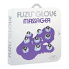 Fuzu Roller Purple Glove Massager - The Ultimate Pleasure Companion for All Genders - Adult Naughty Store