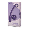 Freedom Novelties Snail Vibe Curve Purple - Dual Stimulation Vibrator for Women - G-Spot and Clitoral Pleasure