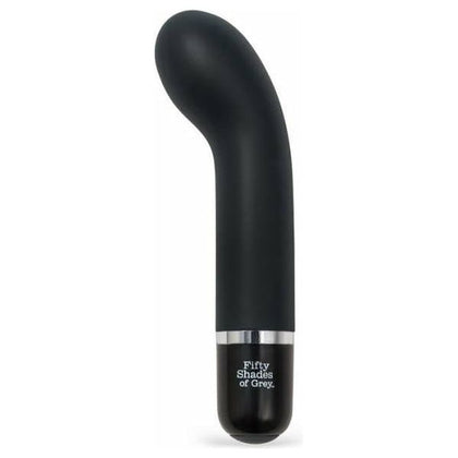 Fifty Shades of Grey Insatiable Desire Mini G-Spot Vibrator for Women - Intense Pleasure, 10 Vibration Modes, Curved Tip, Smooth Silicone - Black