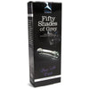 Fifty Shades of Grey Drive Me Crazy Glass Massage Wand - Model DMC-101 - Unisex G-Spot and Clitoral Pleasure - Clear - Adult Naughty Store