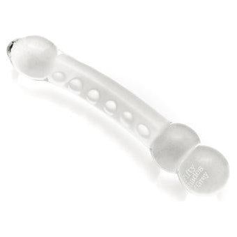 Fifty Shades of Grey Drive Me Crazy Glass Massage Wand - Model DMC-101 - Unisex G-Spot and Clitoral Pleasure - Clear