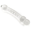 Fifty Shades of Grey Drive Me Crazy Glass Massage Wand - Model DMC-101 - Unisex G-Spot and Clitoral Pleasure - Clear - Adult Naughty Store