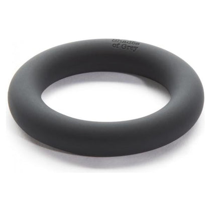 A Captivating Title for the Product: 
Fifty Shades of Grey Weekend Collection A Perfect O Silicone Love Ring Gray - The Ultimate Pleasure Enhancer for Men
