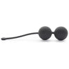 Fifty Shades of Grey Weekend Collection Tighten and Tense Silicone Jiggle Balls - Model TTSJB-01 - Unisex Kegel Exerciser for Enhanced Pleasure - Gray