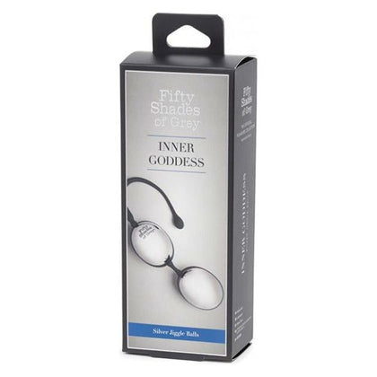 Lovehoney Fifty Shades Inner Goddess Silver Jingle Balls - Beginner Friendly Kegel Exercise Toy for Women - Model IJG-2021 - Pleasurable Toning and Stimulation - Silver