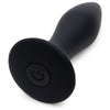 Lovehoney Fifty Shades Sensation Vibrating Butt Plug - Model 10X - Unisex Anal Pleasure - Black - Adult Naughty Store