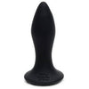 Lovehoney Fifty Shades Sensation Vibrating Butt Plug - Model 10X - Unisex Anal Pleasure - Black