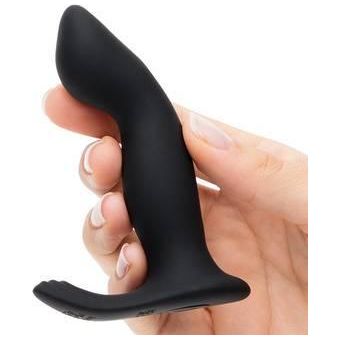 Lovehoney Fifty Shades Sensation P-Spot Vibrator - Model PVS-500 - Male Prostate Pleasure - Obsidian Black