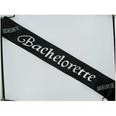 Bachelorette Black Sash - The Ultimate Pleasure Accessory for Bachelorette Parties and Beyond