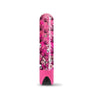 Global Novelties Prints Charming Buzzed Higher Power Rechargeable Bullet Blazing Beauty Vibrator - Model XR-2001 - Women's Clitoral Stimulation - Vibrant Cannabis Print - Adult Naughty Store