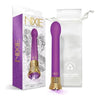 Global Novelties Nixie Jewel Satin Bulb Vibe Amethyst - Luxurious 7