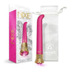 Global Novelties Nixie Jewel Satin G Vibe Pink Tourmaline - Powerful 10 Function G-Spot Vibrator for Women in Pearlescent Pink - Adult Naughty Store