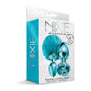 Nixie Metal Butt Plug Set Pom Pom & Jewel Blue Metallic - Adult Naughty Store