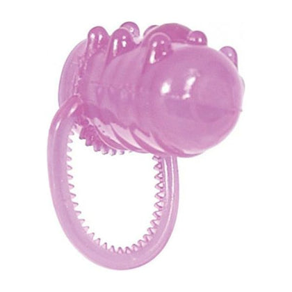 PleasureMax Tongue Dinger Vibrating Tongue Ring - Model PD-001 Purple - Unisex Oral Pleasure Toy - Adult Naughty Store