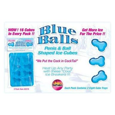 Introducing the Blue Balls Penis Ice Cube Tray - The Ultimate Sensual Delight for All Genders!