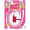 Introducing the SensaVibe Honey Bunny Magenta Vibrating Cock Ring - Model HB-2021: The Ultimate Pleasure Companion for Couples