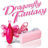 Introducing the Sensual Pleasure Co. Dragonfly Fantasy Erotic Massager - Model DF-2000: Unleash Your Passion with this Powerful Intimate Strap-On Play Pal for Ultimate Orgasms - Designed for Women, Clitoral Stimulation, in Stunning Aqua Blue