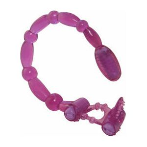 Introducing the Sensation Pro Extreme Pleasure Ring - Model SXP-3000: The Ultimate Intimate Encounter Enhancer for All Genders - Tongue/Anal Stimulators, Anal Beads - Purple