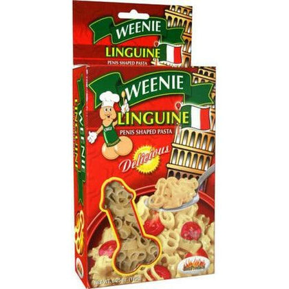 Introducing the Sensual Pleasures Weenie Linguini Penis Pasta - Model XL-69 - For Adults - Delight in the Ultimate Pasta Pleasure - Deliciously Naughty - 6.25 oz