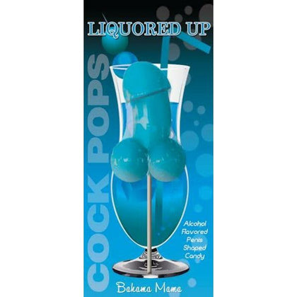 Liquored Up Cock Pop Bahama Mama Lollipop - Alcohol Flavored Penis Shaped Candy