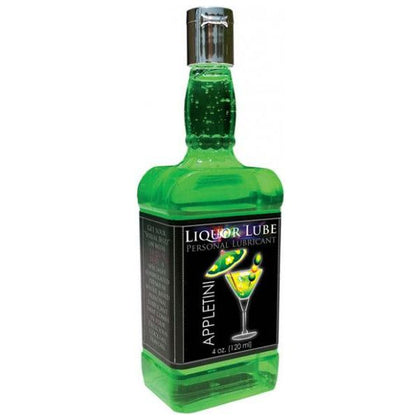 Liquor Lube Appletini Flavored Personal Lubricant 4oz - Adult Naughty Store