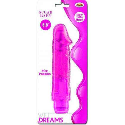 Wet Dreams Sugar Baby Pink Passion Realistic Vibrator - Model SBP-001 - Female Pleasure - Pink