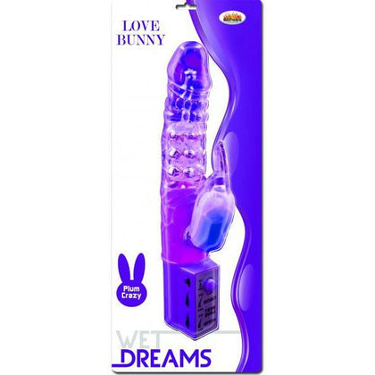 Wet Dreams Love Bunny Purple Vibrator - Model X123: Ultimate Pleasure for Her - Adult Naughty Store