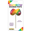Hott Products Rainbow Boobie Candy Pop - Vibrating Nipple Stimulator, Model RBCP-001, Unisex, Pleasure for Breasts and Nipples, Rainbow