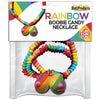 Hott Products Rainbow Boobie Candy Necklace - Fun Exotic Candy Necklace for Wild Party Events - Adult Naughty Store