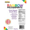 Introducing the Sensual Delights Rainbow Peckermints Adult Candies - The Ultimate Oral Pleasure Companion for All Genders! - Adult Naughty Store