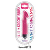 Wet Dreams Coochy Brush 10 Function Magenta Pink - Powerful Waterproof Vibrating Brush for Intimate Pleasure - Adult Naughty Store