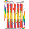 Hott Products Rainbow Pecker Straws 10 Pack - Exotic Rainbow Color Dicky Cocktail Sippers for Fun Party Events