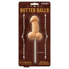 Hott Products Butter Balls Butterscotch Flavored Pecker Pop - Pleasureful Oral Delight for All Genders - Model BB-1.48 - Butterscotch Flavor - Adult Naughty Store