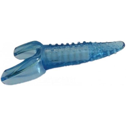 Hott Products Tongue Star Deep Diver Blue Vibrating Tongue with Motor - Model TD-1001B - Unisex Oral Pleasure Toy
