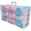 Introducing the Pleasure Delights Pecker Bath Bomb 3 Pack - Scented Lavender Rose & Ocean - Erotic Sensations for Couples