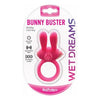 Wet Dreams Bunny Buster Cock Ring With Turbo Motor - Pink: The Ultimate Pleasure Enhancer for Men and Couples