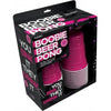 Hott Products Boobie Beer Pong Drinking Game Set - 20 Cups, 4 Balls - Adult Party Fun for All Genders - Enhance Your Wild Nights with Bouncing Boobie Action - Pink - Adult Naughty Store