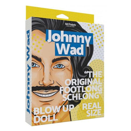 Hott Products Johnny Wad Blow Up Doll with Large Penis - Ultimate Pleasure Toy for Intimate Adventures - Model JW-2023 - Male - Anal Stimulation - Realistic Skin Tone - Adult Naughty Store