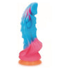 Alien Nation Glow Dragon Silicone Glow in the Dark Creature Dildo - Multicolor - Adult Naughty Store