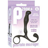 Introducing the P Zone Prostate Massager Extra Reach Black - The Ultimate Pleasure Experience for Men